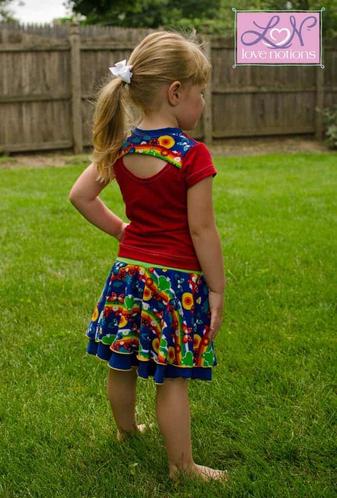 Girls Cartwheel Collection of sewing patterns for back to school by ...