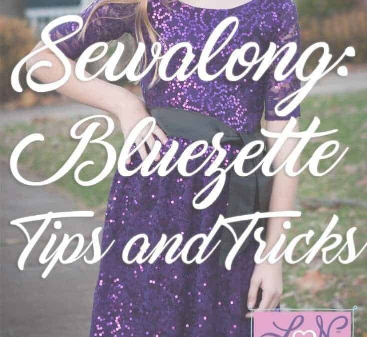 Bluezette Sew Along Tips and Tricks