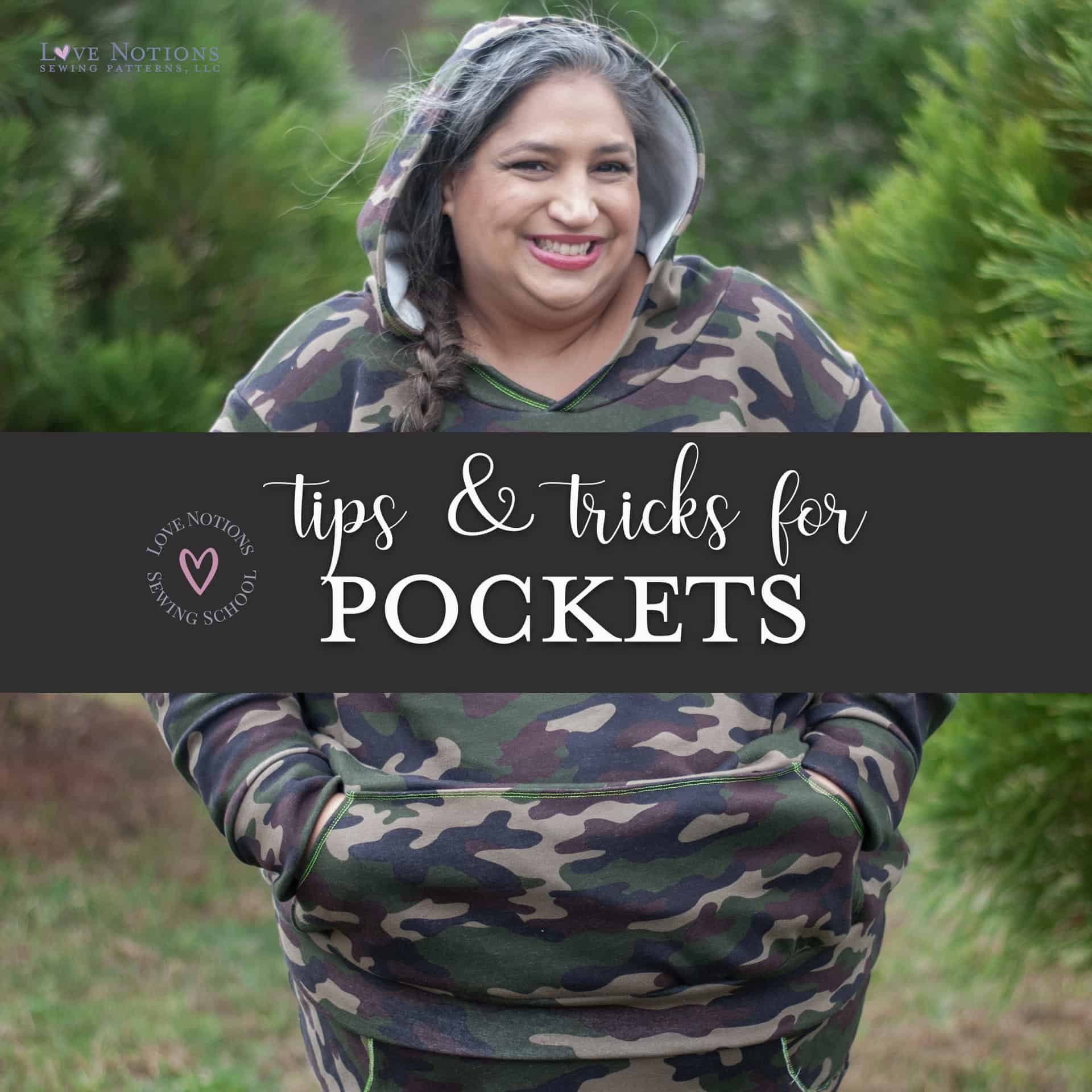 7 Tips for Sewing Perfect Pockets + A Sloane Sweater Look You'll Love -  Love Notions Sewing Patterns
