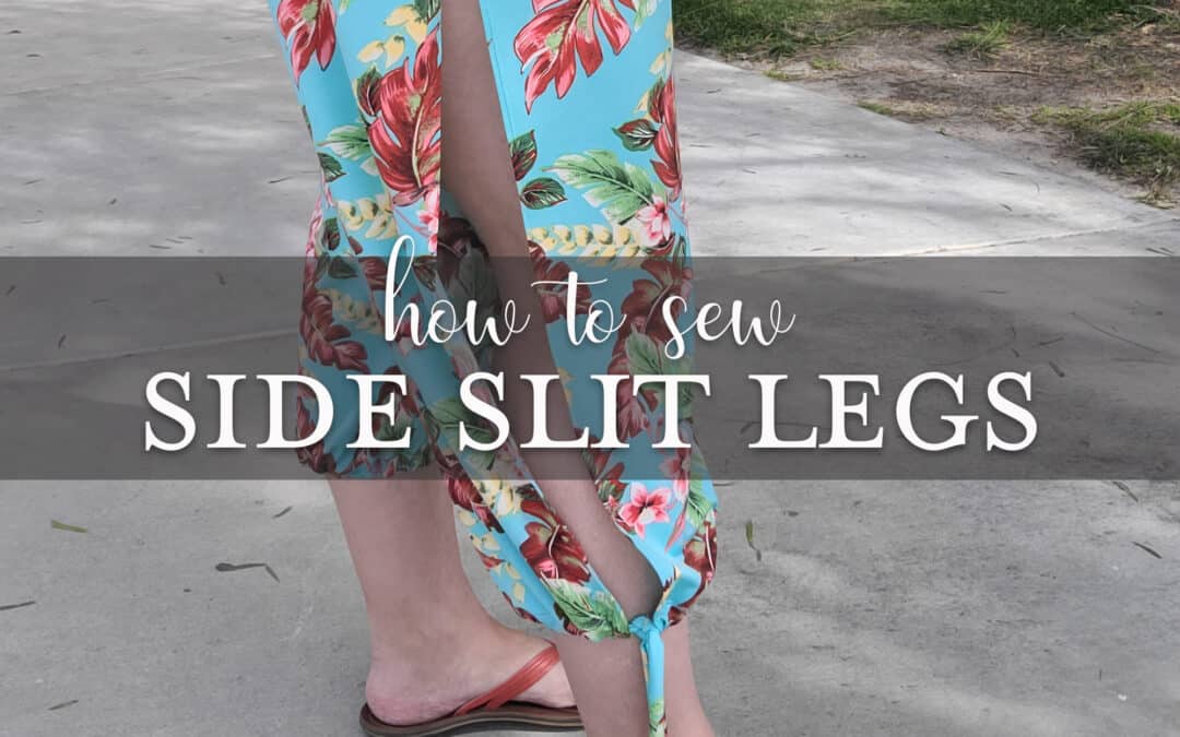 Easy Hack: How to sew Side Slits with Sunday Romper