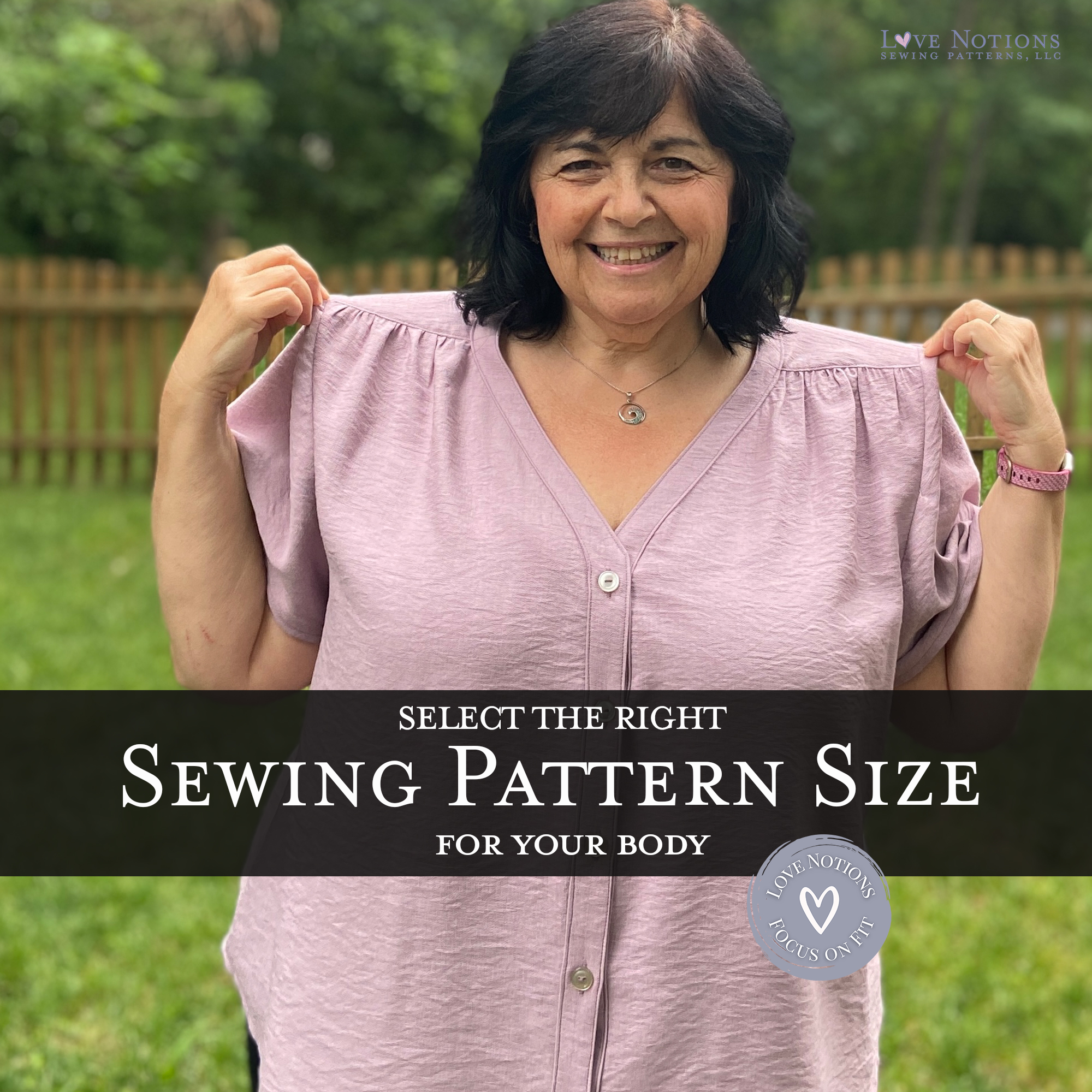 How to Fix a Gaping Arm Scye with Presto Tunic - Love Notions Sewing  Patterns