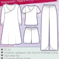 girls pajama sewing pattern