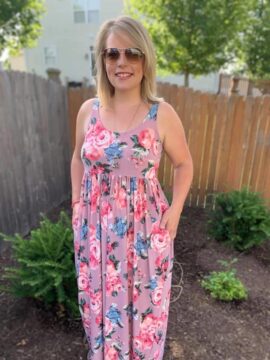Gathered Skirt Hack for Summer Basics Dress - Love Notions Sewing Patterns