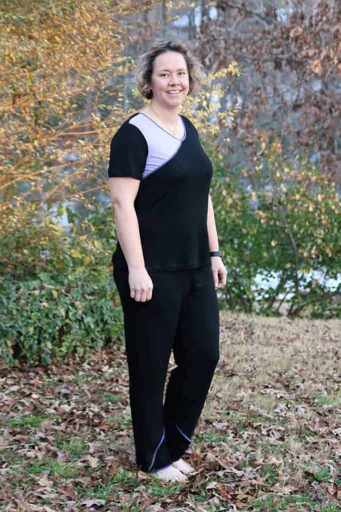 Ladies Tranquil Nightwear pajama pdf sewing pattern by Love Notions