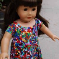 Doll swing dress pattern