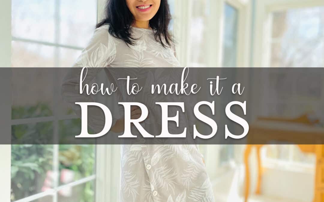 How to make a Dress from Lincoln Top