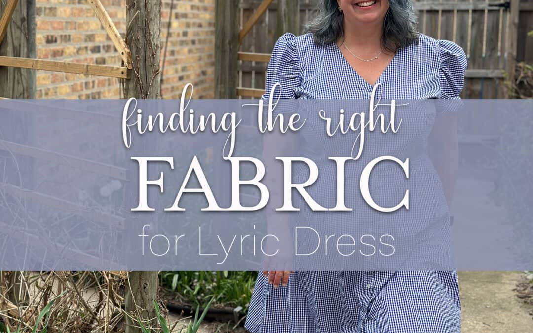 What’s the Perfect Fabric for Lyric Dress? Let’s Compare Poplin, Linen, and Crepe de Chine