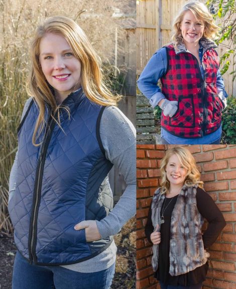 Acorn Vest + Minky & Cuddle Fabric - Love Notions Sewing Patterns