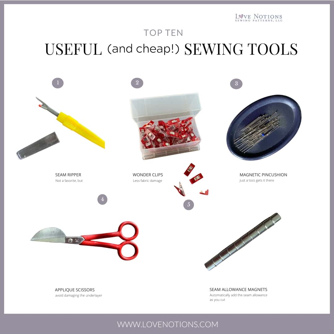 Sewing Tools and Notions Flashcards