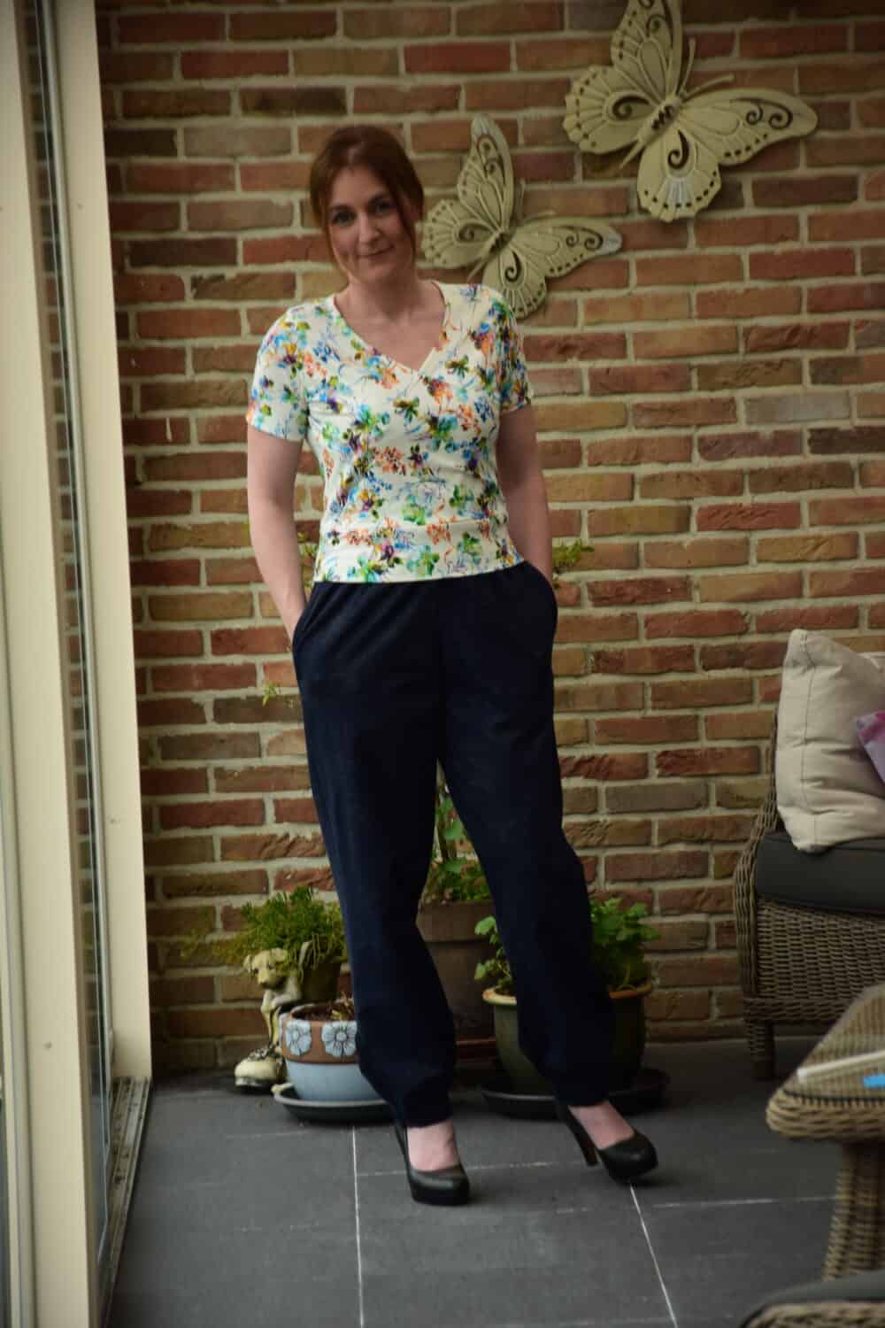 How to make Thomas Track Pants for Curves - Love Notions Sewing Patterns