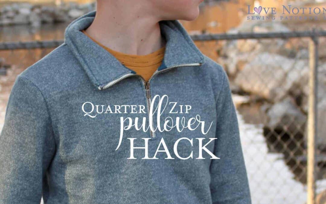 Quarter Zip Pullover: North Star and Navigator Hack