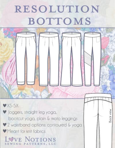5 Ways to Sew Your Resolution Bottoms + Fabric! - Love Notions Sewing ...
