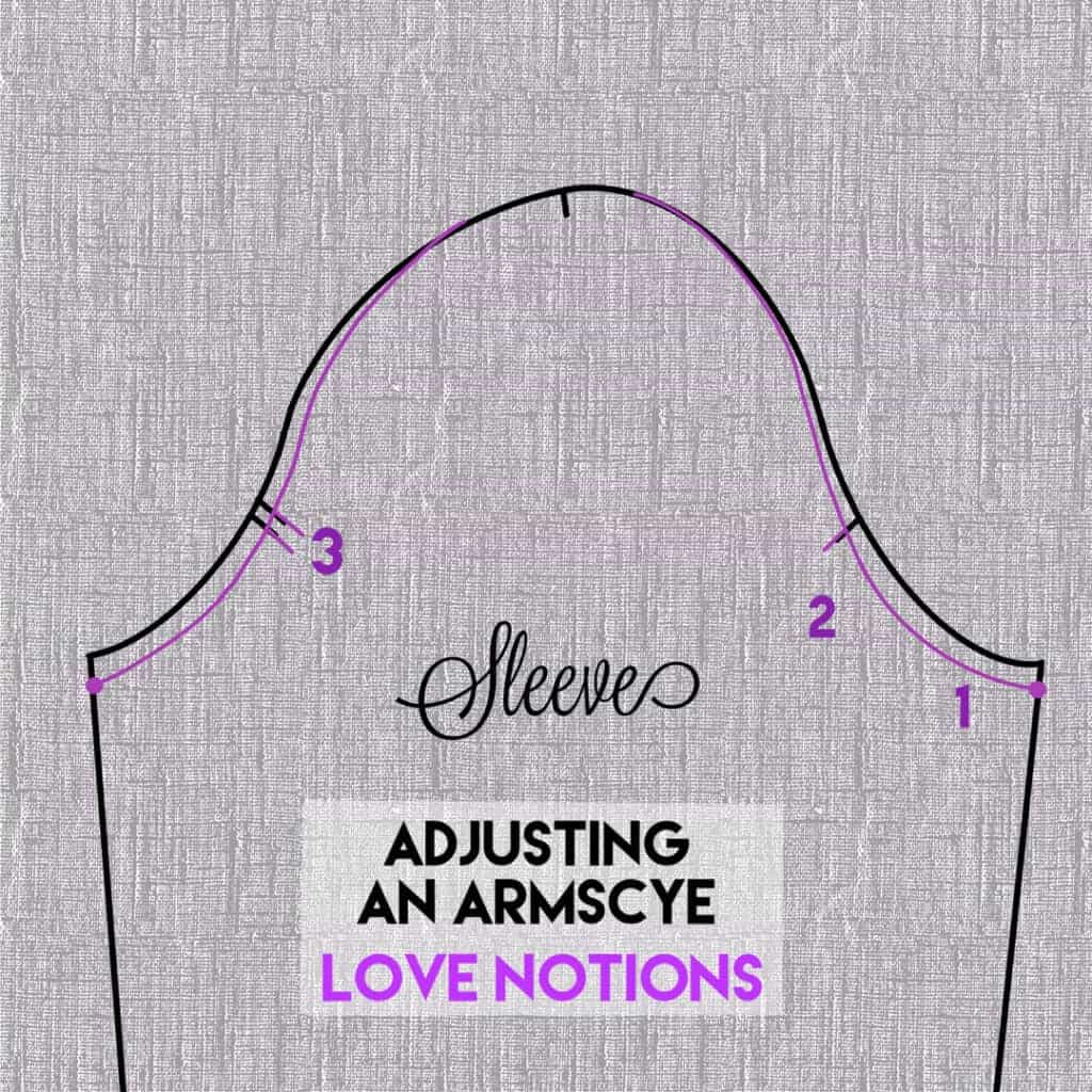How to Fix a Gaping Arm Scye with Presto Tunic - Love Notions Sewing  Patterns