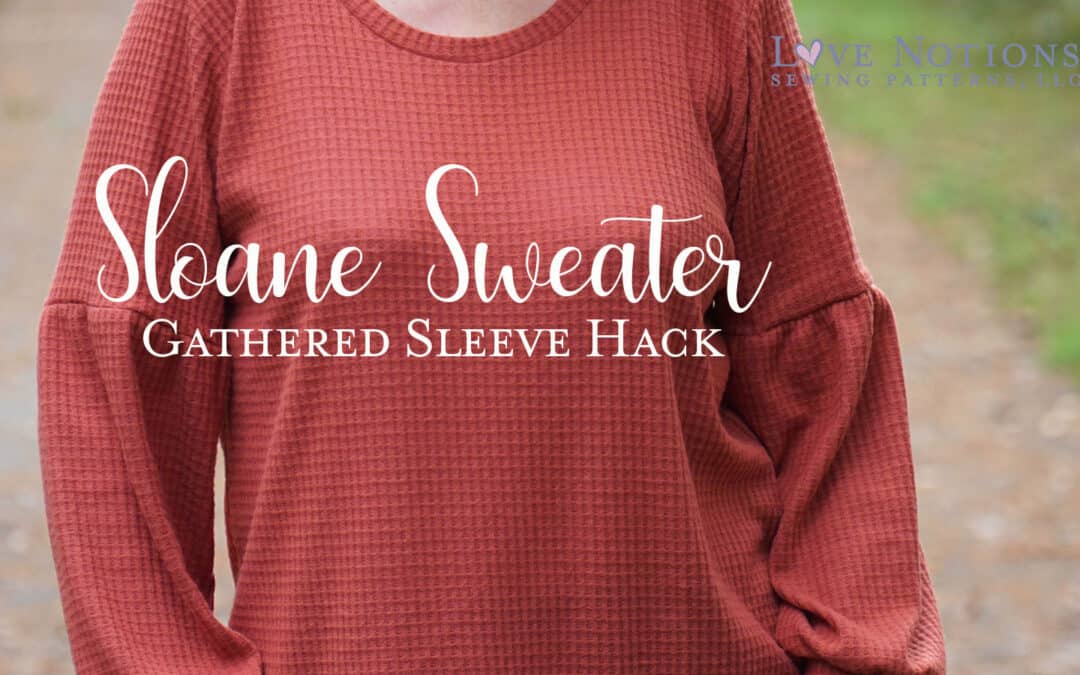 Sloane Sweater with Gathered Sleeves