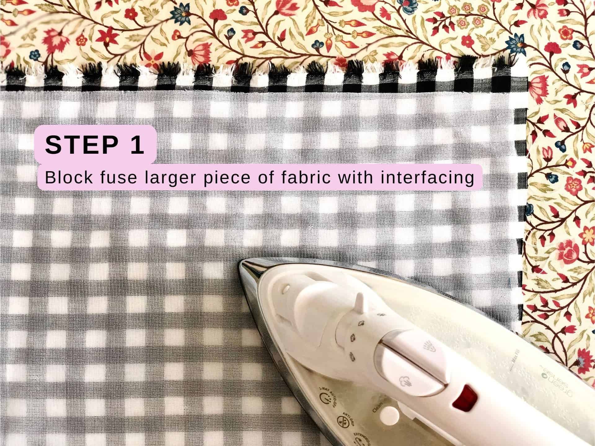 How to Use Fusible Interfacing Correctly (Apply & Prewash)