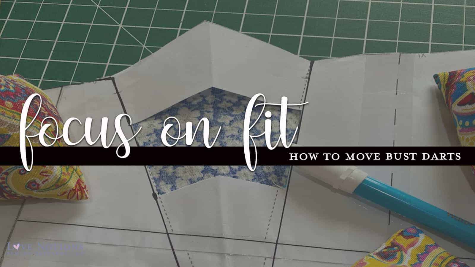 How to do a full bust adjustment without any darts » Helen's Closet Patterns