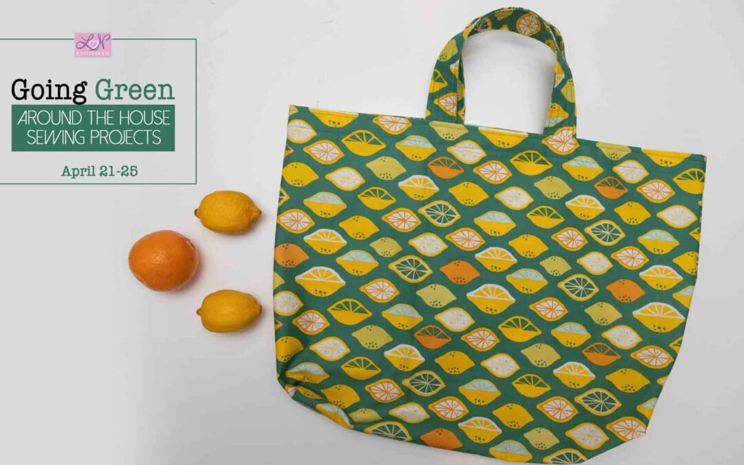 Going Green: How to sew a market tote bag