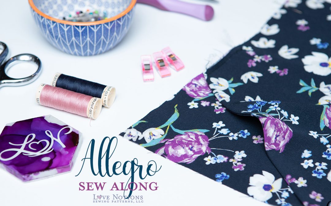 Allegro Sew Along Day Two