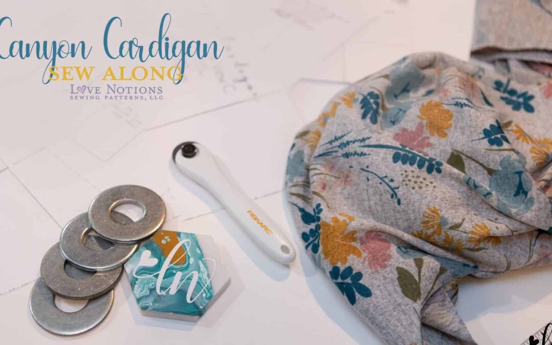 Canyon Cardigan Sew Along Day Two