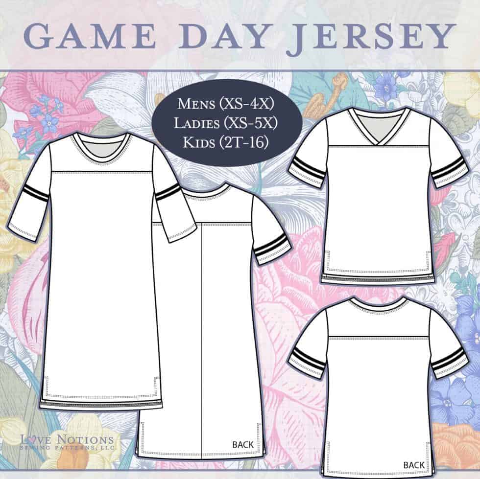 How to Sew an Authentic Sports Jersey Love Notions Sewing Patterns