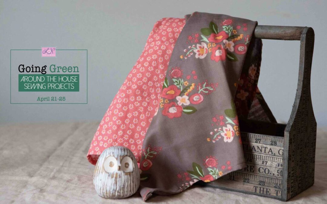 Going Green: How to sew a tea towel