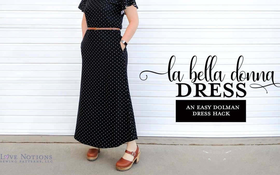 Dolman Dress Hacks plus Sleeve Flounces