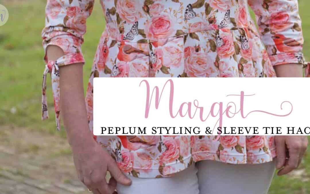 Peplum Styling and Sleeve Tie Hack: Margot Update