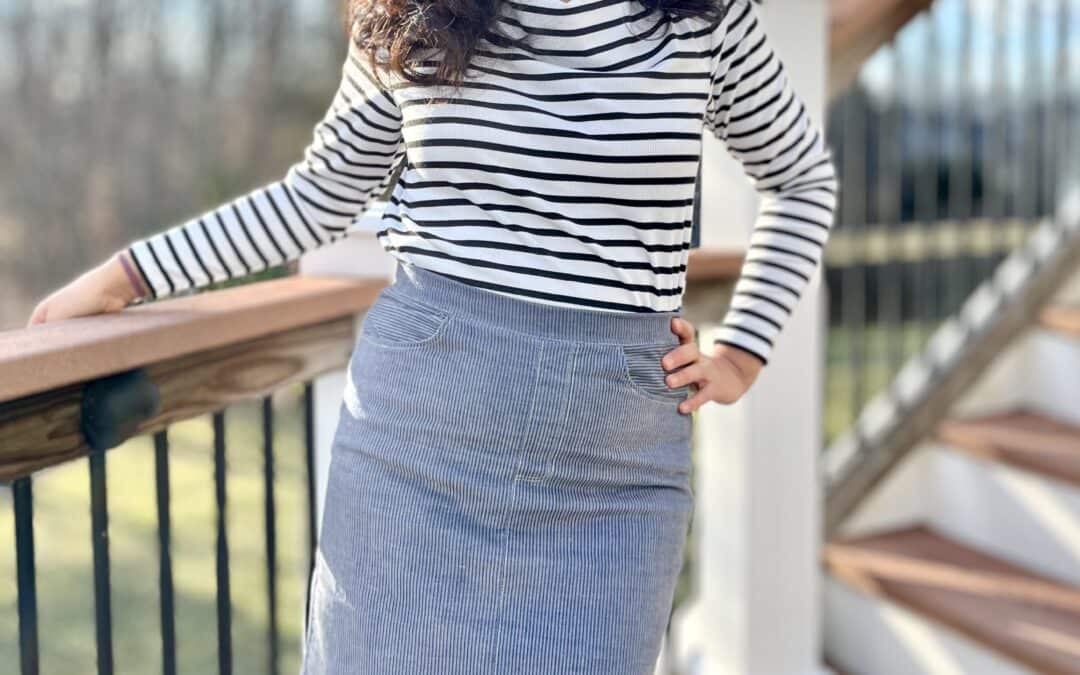 Skirt Hack with Crescendo Jeans